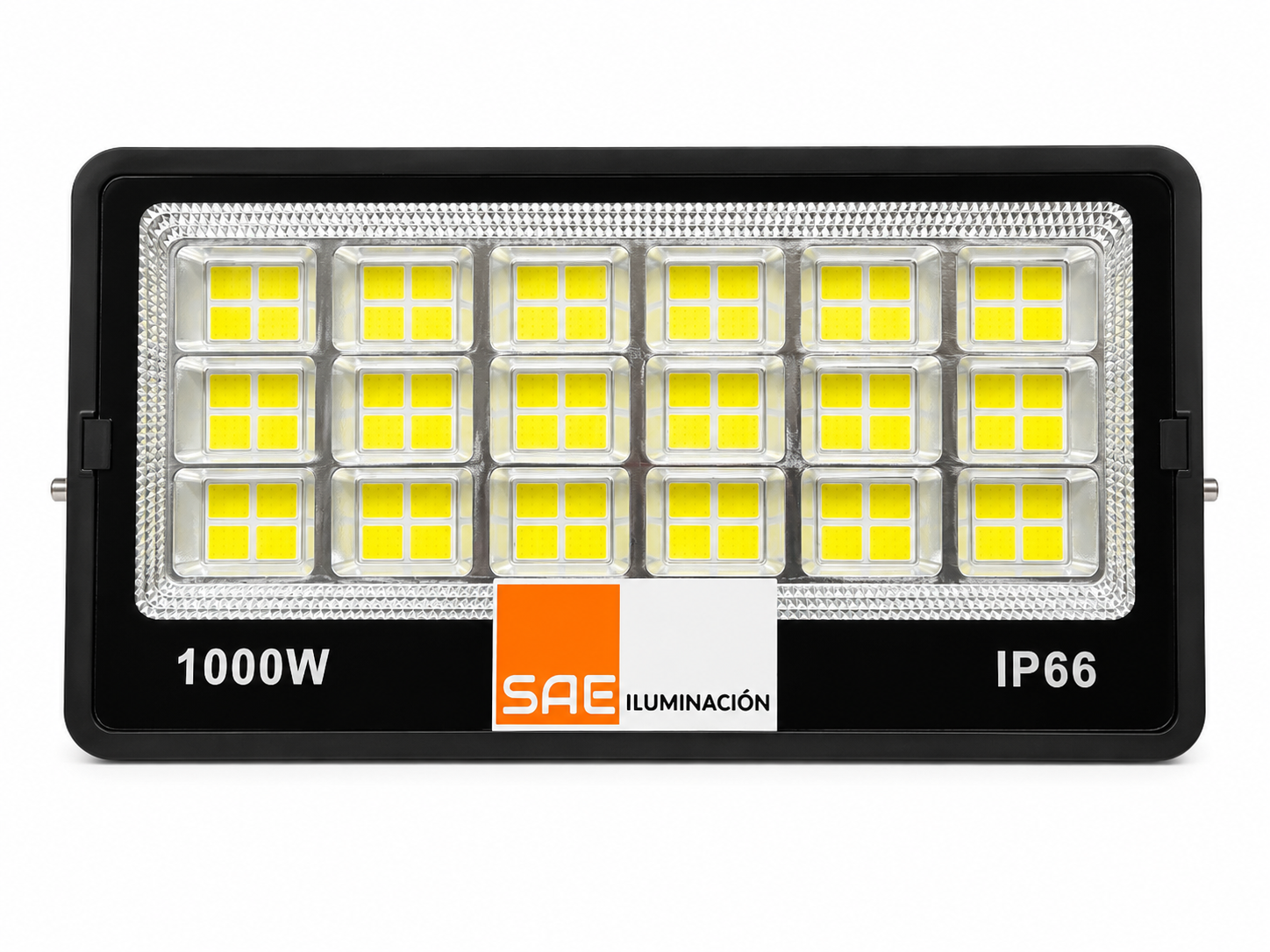 Reflector LED industrial frontal SAE de 1000W e IP66.